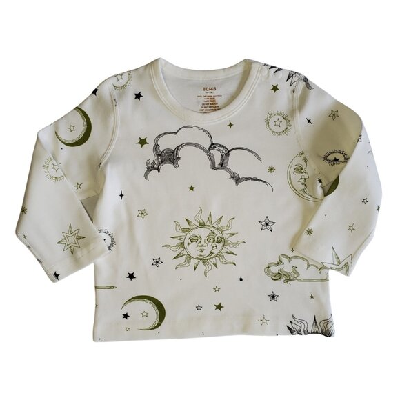 Organic Celestial Baby Pajama Set - Picture 2 of 5